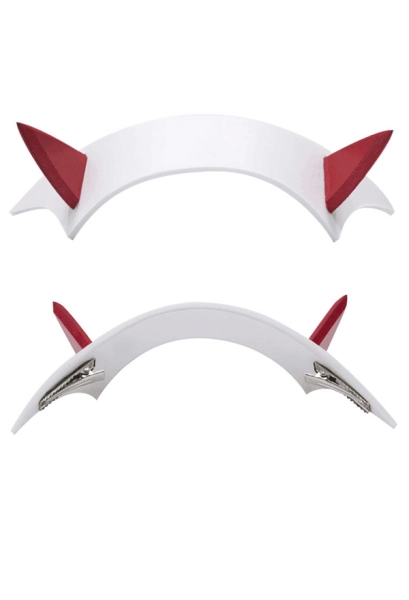 DARLING in the FRANXX Zero Two Code 002 Cosplay Hair Accessory Headwear
