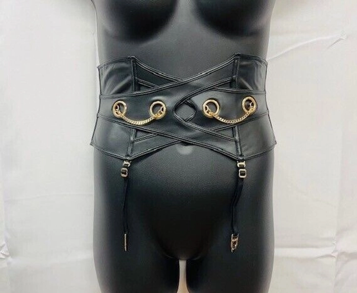 Honey Birdette Claire Black Waspie, CHOOSE SIZE- NEW WITH TAGS