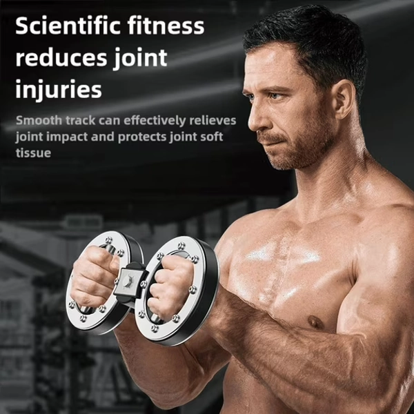 Pwtool Rotator Machine Shoulder Strength Training Hand and Forearm Exerciser, Up to 15 Lbs Adjustable