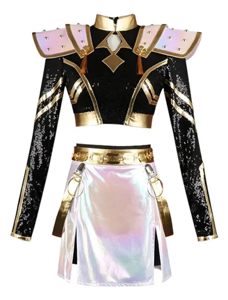 Disfraz Cazadores De Demonios Cosplay Mujer Set Completo