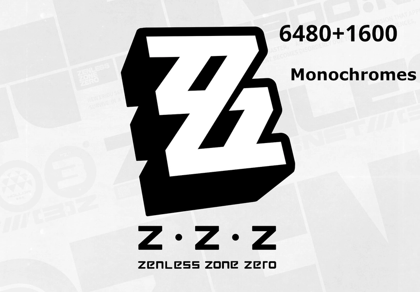 Zenless Zone Zero - 6480+1600 Monochromes GalaxyLink Voucher