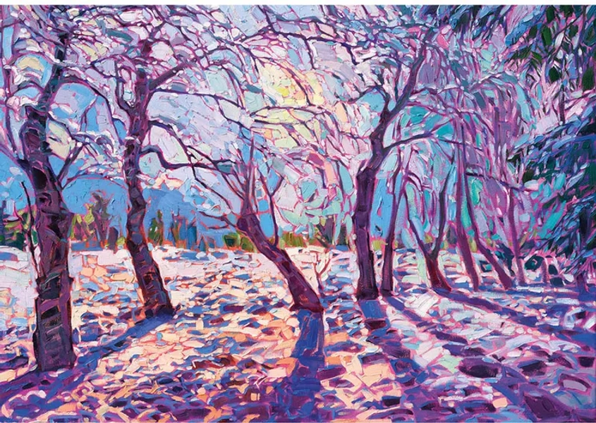 Winter Light - Free Form Puzzle Cut