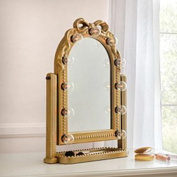 LoveShackFancy Light-Up Marquee Vanity Mirror (16"x22")