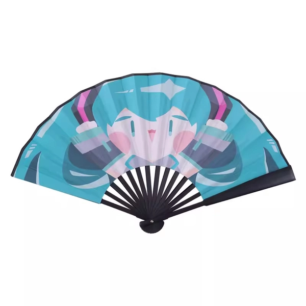 Official Chibi Miku Fan Handheld Paper Fan Cute Miku Merch