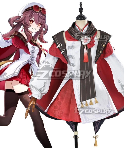 Genshin Impact Lantern Rite 5.3 Version Hu Tao New Skin Cosplay Costume