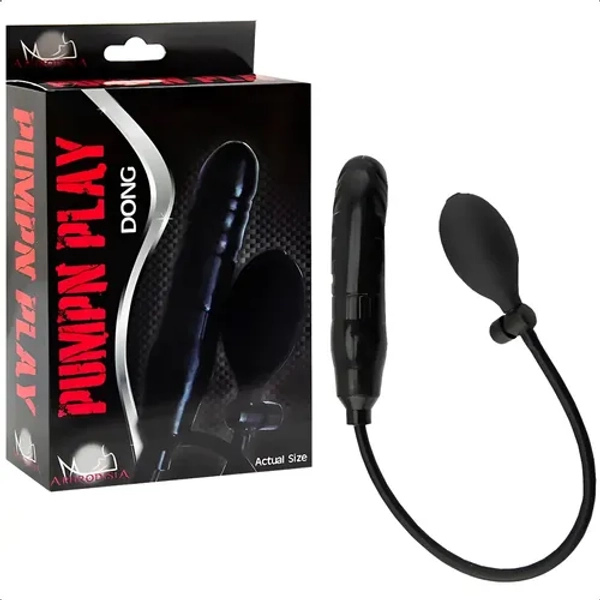 Pênis Pinto Anal Vaginal Inflável Fetiche Sado Bdsm Fisting