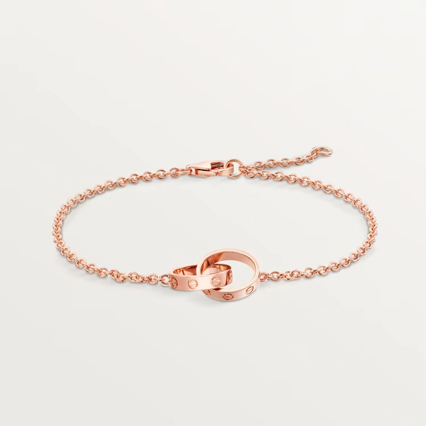 Cartier LOVE bracelet, on chain