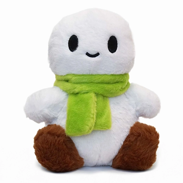 Mini ein Holzkopf Plüsch (21cm) + Karte