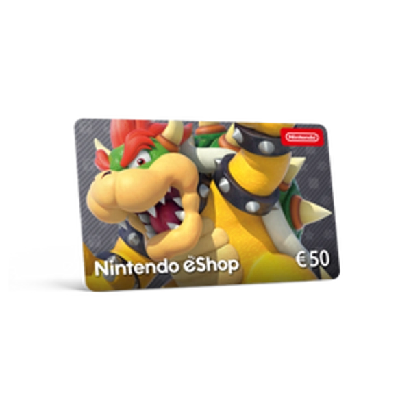 €50,- Nintendo eShop Card