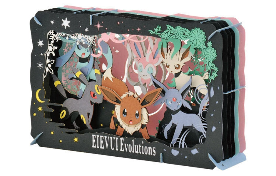 Pokemon Eievui Evolutions2 Paper Theater H100×W160×D42m<wbr/>m ENS-PT-L05 Japan