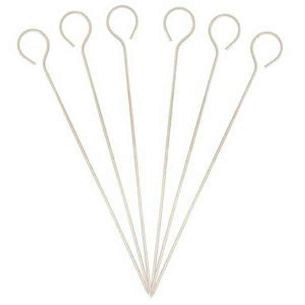 Sainsbury's Home Pack of 4 Stainless Steel Skewers