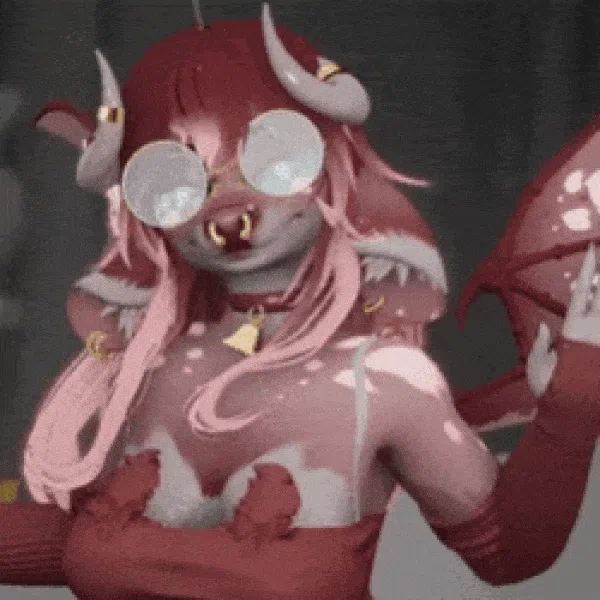 Cora V2.0 | VRChat Cow-Bat/Cow-Dog Hybrid | PC, Quest, Optimized, Face Tracking! by Xitaberry on Jinxxy