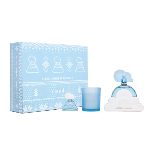 Set de perfume Mujer ARIANA GRANDE Incluye Set Cloud EDP 100 ml + Deluxe Mini + Candle ARIANA GRANDE | falabella.com