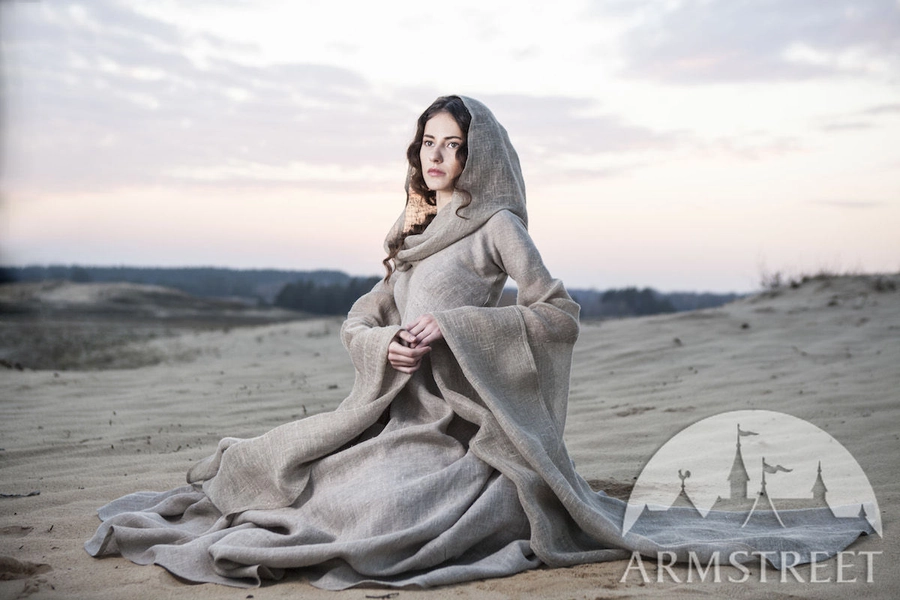 Fantasy Dress “Wanderer” Linen Robe