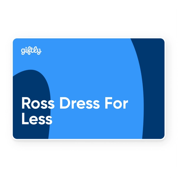 Ross Dress For Less Gift Card