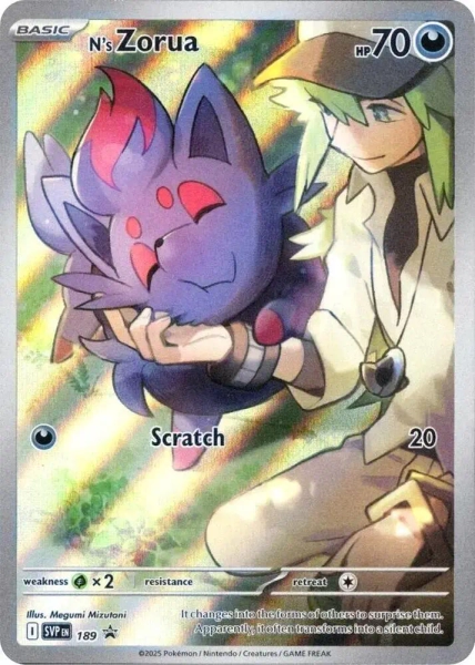 N's Zorua - Pokemon Scarlet & Violet Promos #189