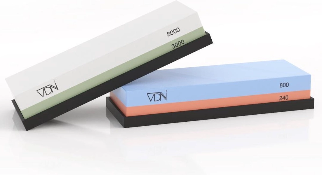 Double wetstones 240 - 800 - 3000 - 8000 (18x6x3CM)