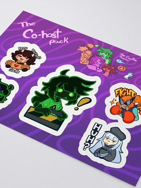 The Co-Host Sticker Pack Vol. 1