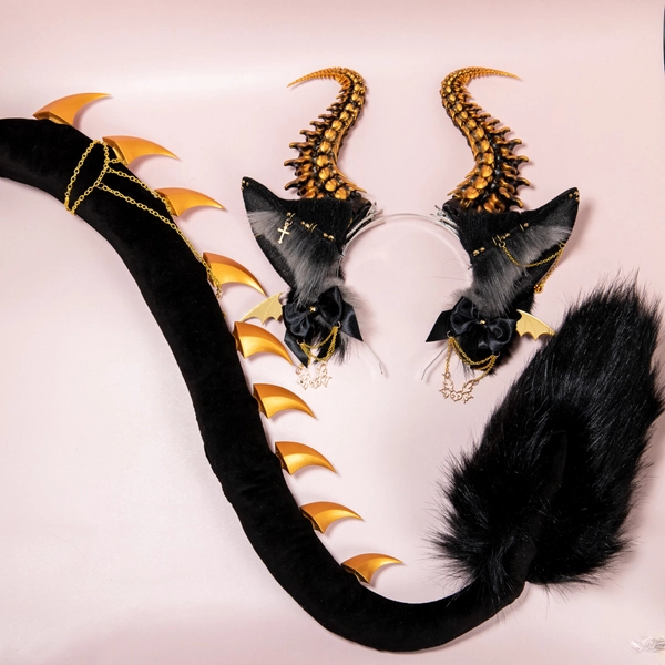 Black Demon Deer (Tail) - Moruhiko