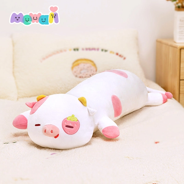 MeWaii® Lying Cow Stuffed Animal Kawaii Plush Body Pillow Squishy