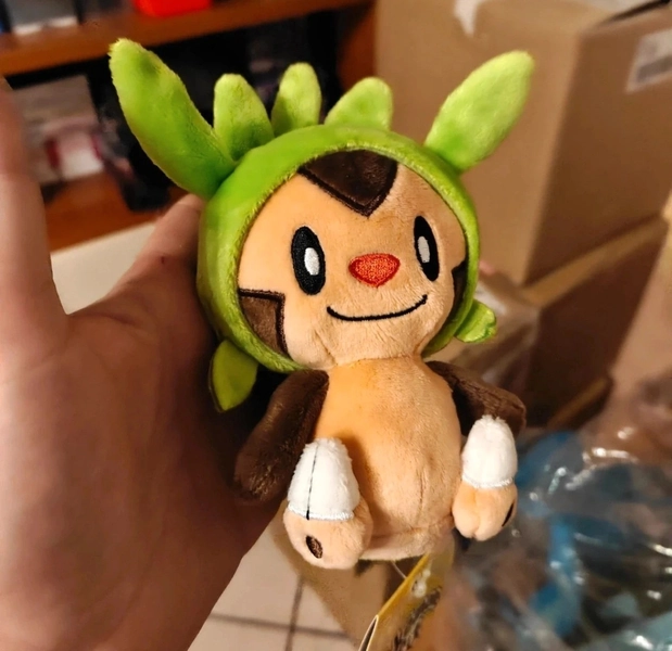 Chespin Plush Pokemon Fit Sitting Cuties Center Exclusive New w/ Tag Original