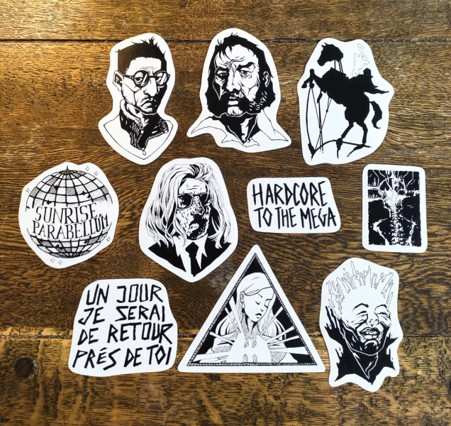 Disco Elysium Stickers Big Pack