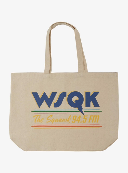 Stranger Things WSQK The Squawk Canvas Tote — BoxLunch Exclusive