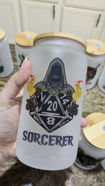TTRPG Class Cups 16oz - Sorcerer