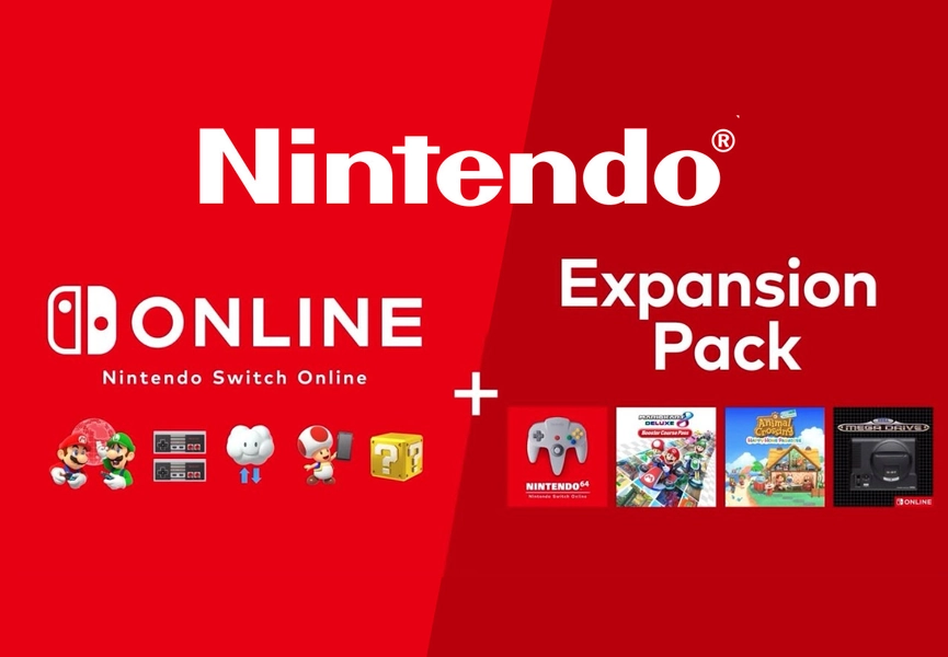 Nintendo Switch Online - 12 Months (365 Days) Family Membership + Expansion Pack US