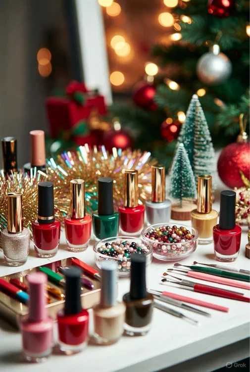 Help for my perfect Christmas manicure 💅✨