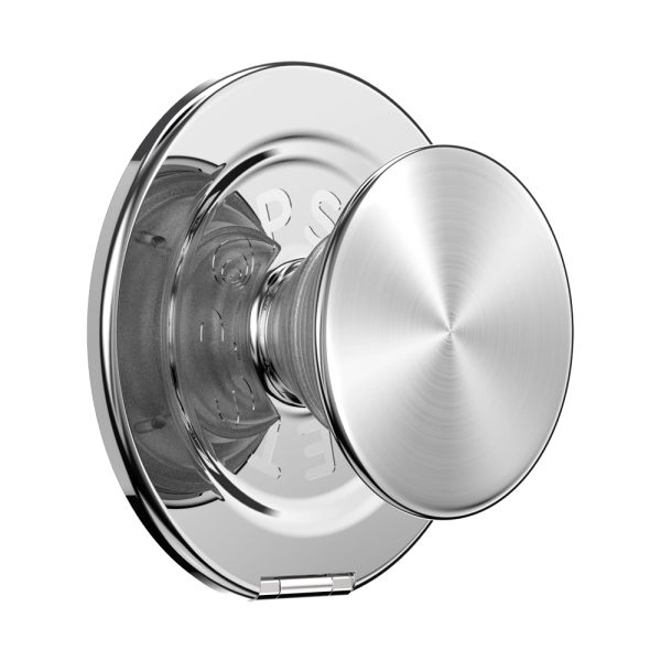 Aluminum Radial Silver —  MagSafe Kick-Out Grip & Stand