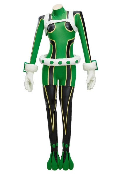 Officially Licensed My Hero Academia Tsuyu Asui Cosplay Costume Set