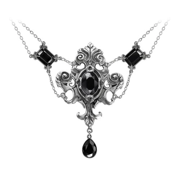 Queen of the Dark Night Necklace | Scarecrow Vampire Fangs