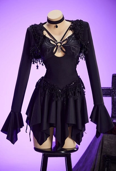 Cute Purple Goth Dress