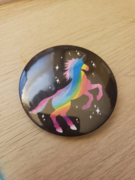 Rainbow Unicorn Pin