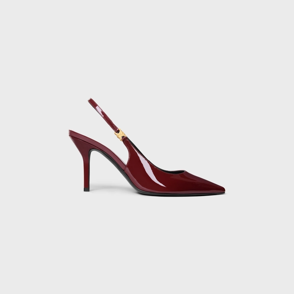 JUDY - TRIOMPHE PUMP IN PATENT CALFSKIN - | CELINE