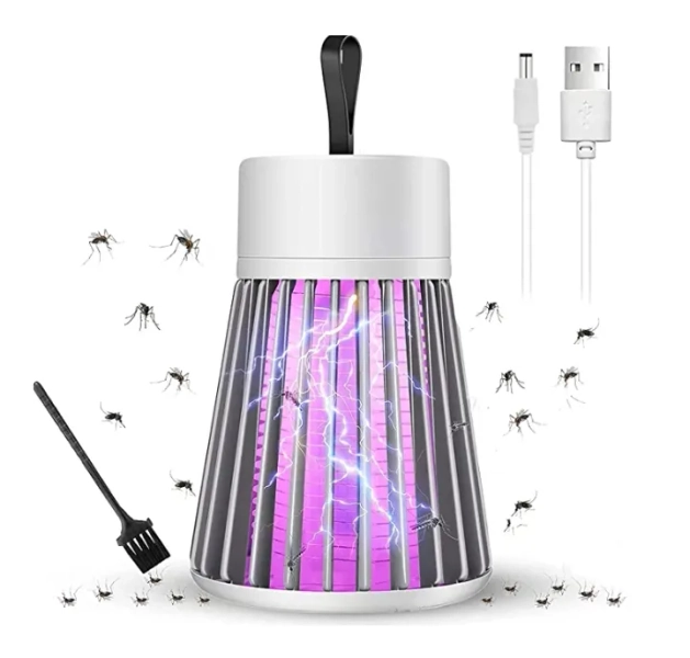 Lámpara Portátil Para Matar Insectos Matamoscas Eléctrico