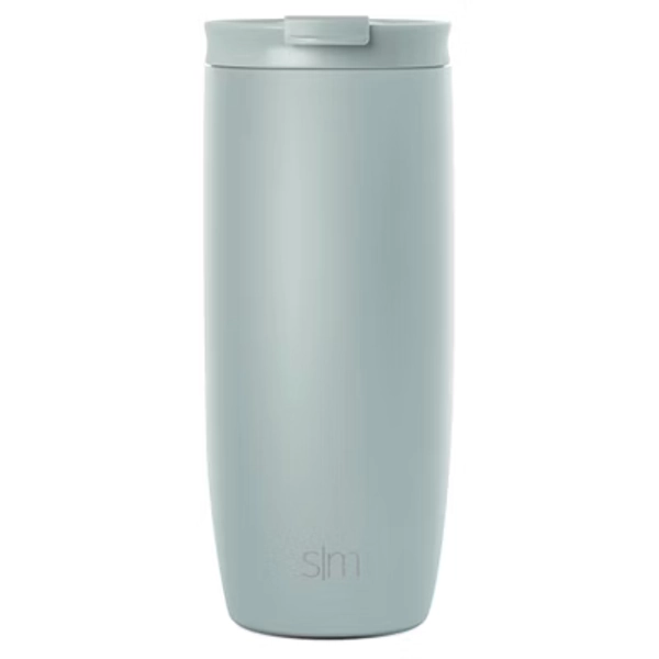 Simple Modern Voyager 20oz Stainless Steel Travel Mug with Insulated Flip Lid Powder Coat Seaglass Sage