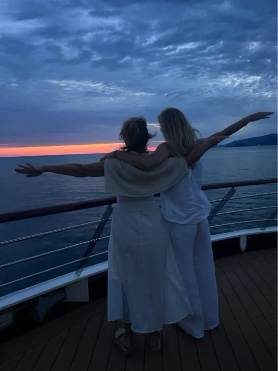 Taking my mom on a trip 