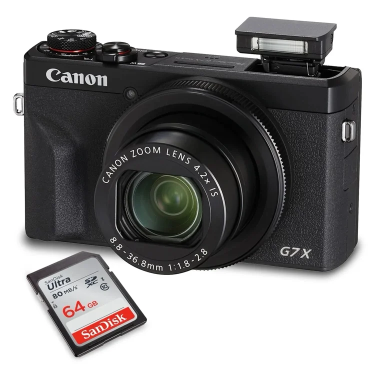 Canon - PowerShot G7 X Mark III 20.1-Megapixel Digital Camera - Black