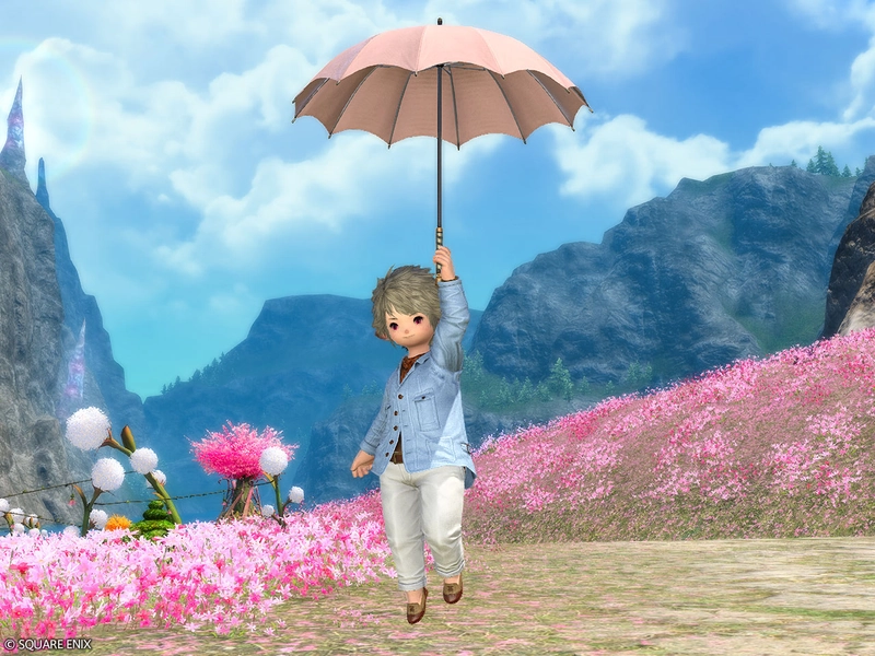 Mount: Magicked Parasol (Account-wide) | FINAL FANTASY XIV Online Store