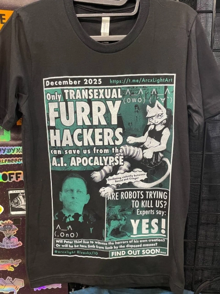 Transexual Furry Hackers Tee — Triangle Manor