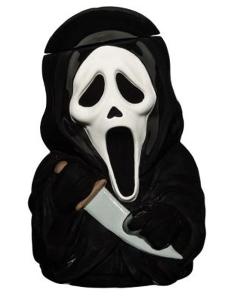 Ghost Face Cookie Jar - Spencer's