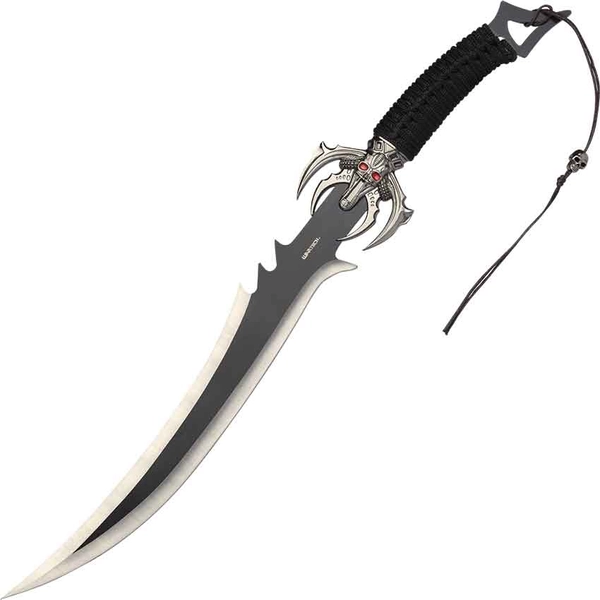 Double Crescent Demon Sword - Medieval Collectibles