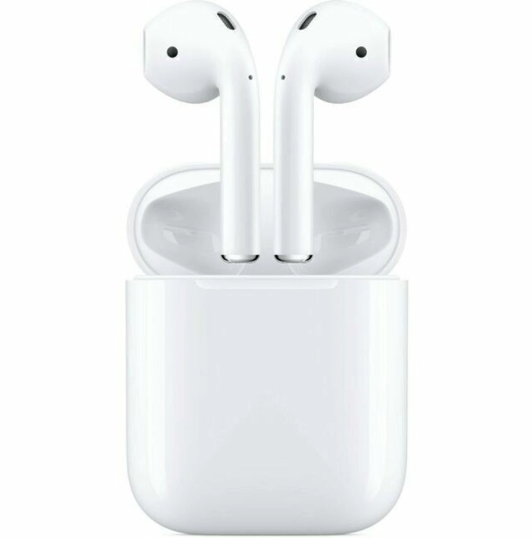 Apple AirPods 2nd Gen Genuine In-Ear Bluetooth Headset w/ Wireless Charging Case