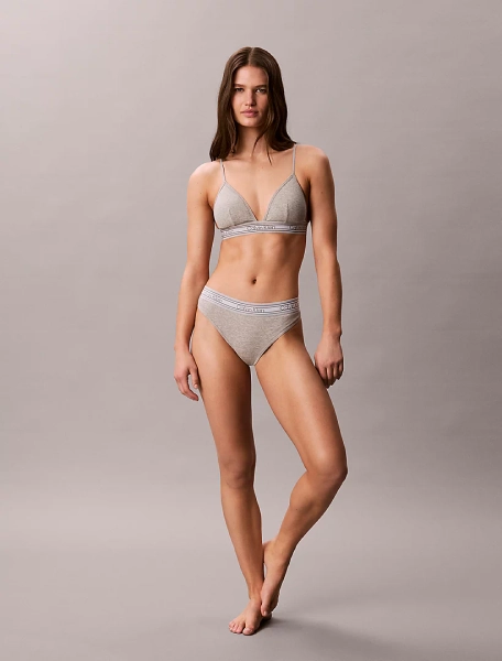 Bralette - Icon Cotton Modal Stripe Rib