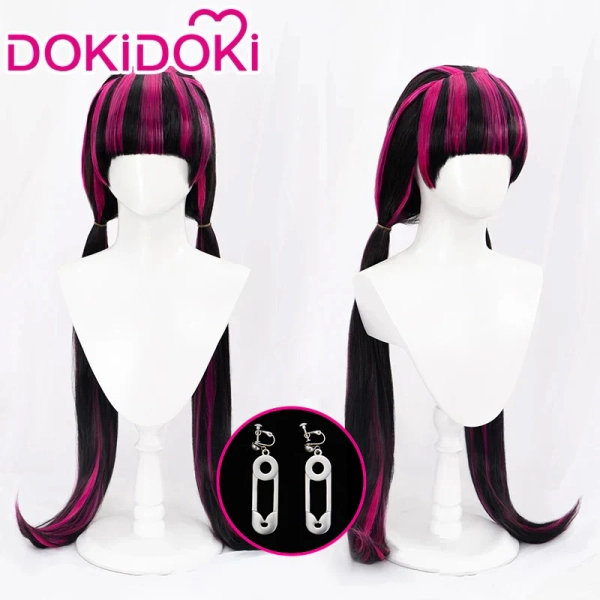 DokiDoki Anime Cosplay Cosplay Long Wig / Ear Clip