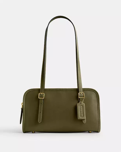 Brass/Olive Swing Zip Bag