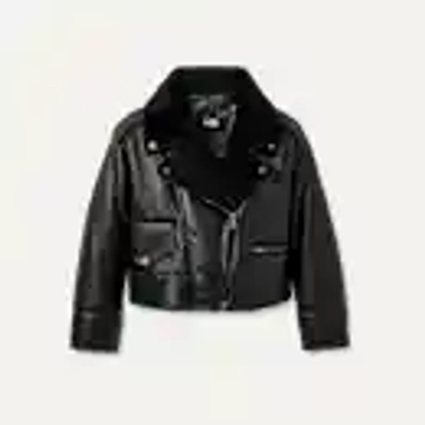 Women's Finnian LuxeFluff Moto Jacket