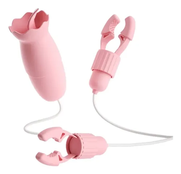 Prendedor De Mamilos Sugador Vibrador Estimulador Seios